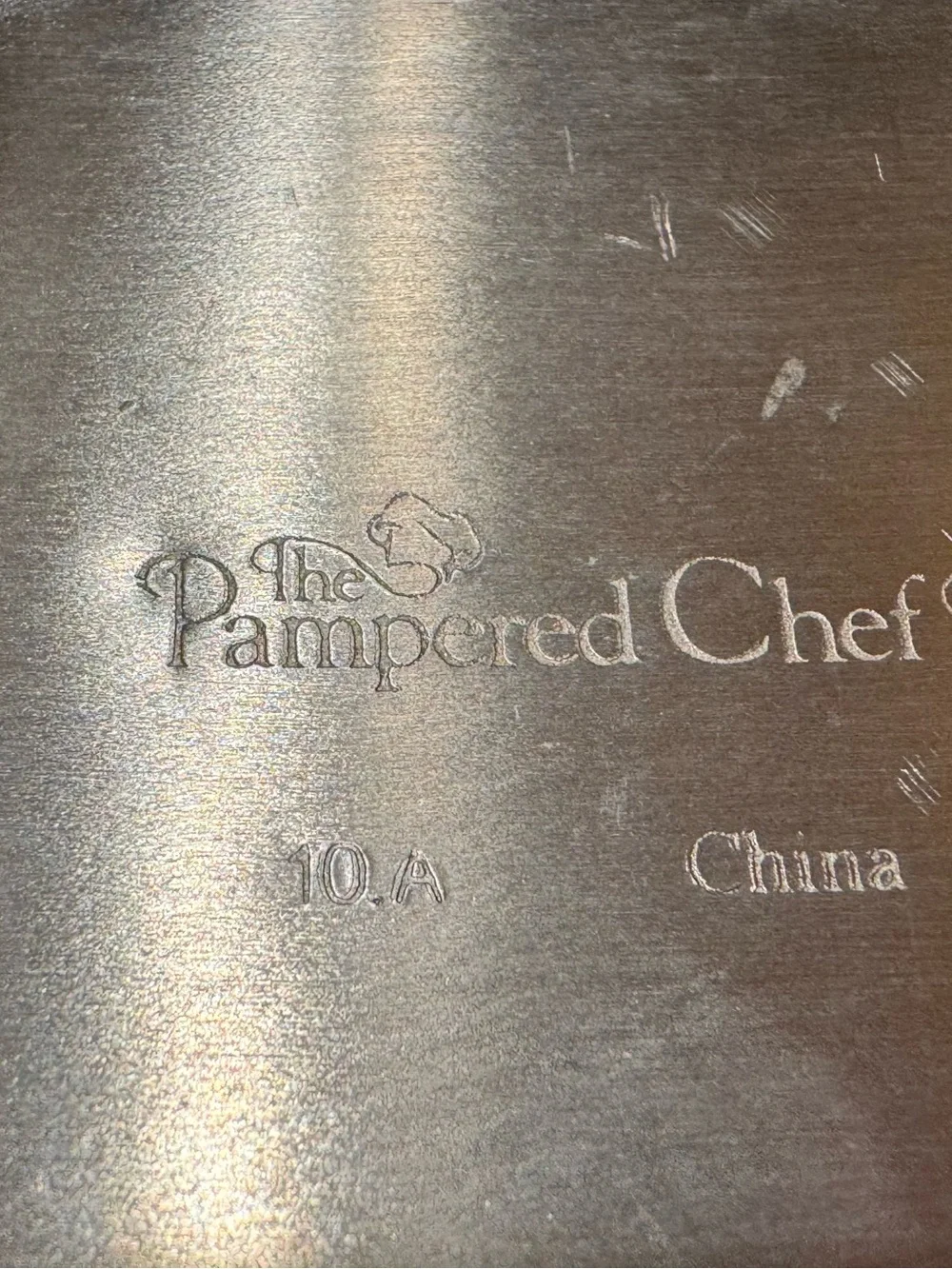 Pampered Chef Stainless Steel Double Boiler Insert (prep) 1.5QT Bowl